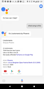 شناسایی موزیک های ناشناس با دستیار صوتی گوگل